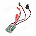 JXH XYS-BL20A 20A DIY Brushed Bidirection Electronic Speed Controller ESC for 1/16 1/18 Cars - Green