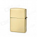 KANTAI Stylish Saxophone Pattern Relievo Copper Zinc Alloy Kerosene Oil Lighter - Bronze