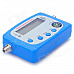 GT-SF9507 2.2" LCD 950~2150MHz Mini Digital Satellite Finder w/ Compass - Blue + Silver Grey