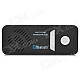 BH-32 Dual-Standby Car Bluetooth V3.0 + EDR Handsfree Speakerphone - Black + Silver