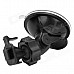 360 Degree Rotation Car Suction Cup Holder Stand for DV / Car DVR / Camera - Black