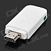 Q2 TV Connection Receiver for Cell Phone / Tablet PC - White