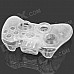 Protective ABS Full Shell Case Set for Xbox 360 Wireless Control - Translucent