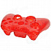 Protective ABS Full Shell Case Set for Xbox 360 Wireless Control - Translucent Red