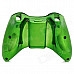 Protective Electroplating ABS Full Shell Case Set for Xbox 360 Wireless Control - Green