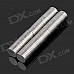 8x 1mm NdFeB Neodymium Magnet Circular Cylinder DIY Puzzle Set - Silver (100 PCS)