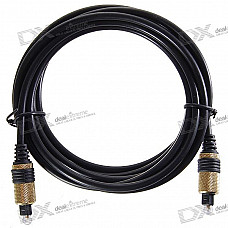 Premium TOSLINK Digital Audio Optical Cable (3M-Length)