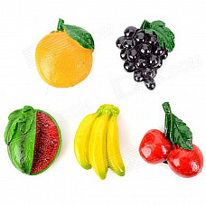 Funi CT-6681 5-in-1 Fruit Shape Magnet Stickers - Multi-color