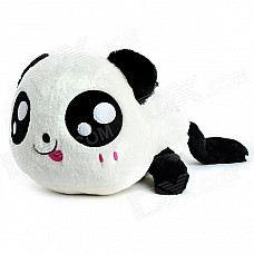 Cute Panda Plush Doll Toy - White + Black