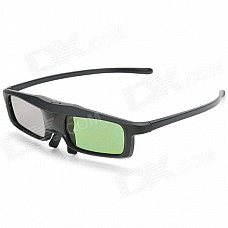 BT01 Universal USB Rechargeable 3D Active Shutter Glasses for TV - Black