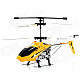 UD U807A 3.5-CH Iphone / Ipad / Ipod IR Remote Control R/C Helicopter w/ Gyro / 3-LED - Yellow