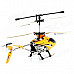 UD U807A 3.5-CH Iphone / Ipad / Ipod IR Remote Control R/C Helicopter w/ Gyro / 3-LED - Yellow