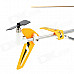 UD U807A 3.5-CH Iphone / Ipad / Ipod IR Remote Control R/C Helicopter w/ Gyro / 3-LED - Yellow