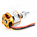 A2212/13T 1000KV Outrunner Brushless Motor Set - Yellow-Gold + Silver