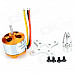 A2212/13T 1000KV Outrunner Brushless Motor Set - Yellow-Gold + Silver