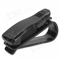 S-shape Multifunction Plastic Sunglasses Clip - Black