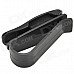 S-shape Multifunction Plastic Sunglasses Clip - Black