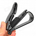 S-shape Multifunction Plastic Sunglasses Clip - Black