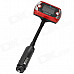 Bluetooth v2.0 Car MP3 Player w/ SD + Hands-free Speakerphone - Black + Red