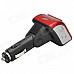1.0" LCD 2.4GHz Bluetooth v2.0 Car FM Transmitter MP3 Player w/ SD / Hands-Free Speakerphone - Red