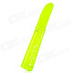 Novelty Cutlery Knife Style Yellow Flame Zinc Alloy Kerosene Oil Lighter - Fluorescent Green