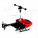 Lead Honor LH1210 Mini 3.5CH Plastic IR RC Helicopter w/ Gyroscope - Red + Black (3 x AG10)