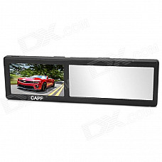 CAPF DH690 4.3" TFT Win CE 6.0 Car GPS Navigator w/ Bluetooth / AV-In / TF / FM Transmitter - Black