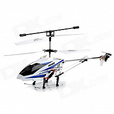 Lanxiang H2026 3.5-CH Radio Control R/C Helicopter w/ Gyro / Flashlight - Blue + White + Black