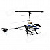 Lanxiang H2026 3.5-CH Radio Control R/C Helicopter w/ Gyro / Flashlight - Blue + White + Black