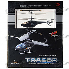 3-Channel LED Flashing Mini Rechargeable IR R/C Helicopter