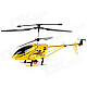 LH110 3.5-CH Radio Control R/C Helicopter w/ Gyro - Golden + Black