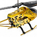 LH1104 Crash Resistant Stable 3.5-CH IR Remote Control R/C Helicopter w/ Gyro - Golden