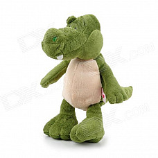 Cute Dinosaur Style Short Plush PP Cotton Doll Toy for Home / Car - Green + Beige