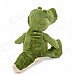 Cute Dinosaur Style Short Plush PP Cotton Doll Toy for Home / Car - Green + Beige