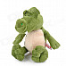 Cute Dinosaur Style Short Plush PP Cotton Doll Toy for Home / Car - Green + Beige