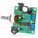 SJ2038 Mini Hi-Fi 2 x 5W Audio Amplifier Board w/ LED Indicator - Blue + Black (3~6V)