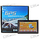 4.3" LCD 372MHz CPU Windows CE 5.0 GPS Navigator w/FM Transmitter + 4GB Maps SD