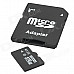 High Speed TF / Micro SDHC Card w/ TF to SD Card Adapter (32GB / Class 10)