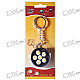 Small Steamed Bun Shaped Butane Lighter Keychain