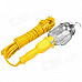 Explosion Protection Outdoor Construction Engineering Lamp w/ Hook - Silver + Yellow (10m)