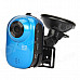 F10 1.5" LTPS 1080p 5.0MP CMOS Sport Waterproof DVR Camcorder w/ TF - Blue