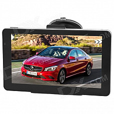 BT-715 Car Mounted 7" TFT Screen Europ Geographical Map GPS Navigator Set - Black + Silver