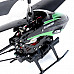 WLtoys V398 3.5-CH IR Remote Control Missiles Launching R/C Helicopter w/ Gyro / LED - Black + Green