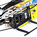 HUAJUN W908-8 3.5-CH IR Remote Control Aluminum Alloy R/C Helicopter w/ Gyro - Yellow + Black + Blue