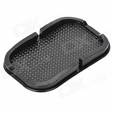 Anti-skid Rubber Stand Holder Pad for Mobile Phone - Black