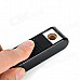 USB Powered Electronic Rechargeable Cigarette Lighter - Black