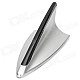 3R-116 Cool Universal Decorative Shark Fin Style Anti-static Dummy Antenna for Cars - Silver + Black