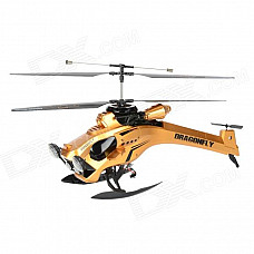 HuaJun W908-9 4-CH 2.4GHz Radio Control Flying Dragon Style R/C Helicopter w/ Gyro / LED Head Lamp