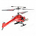 HuaJun W808-9 3.5-CH IR Control R/C Helicopter w/ Gyro / LED - Red + Black