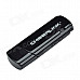 UC-10 USB 2.0 Voice Recording Pen w/ 300KP Camera Video Camcorder - Black